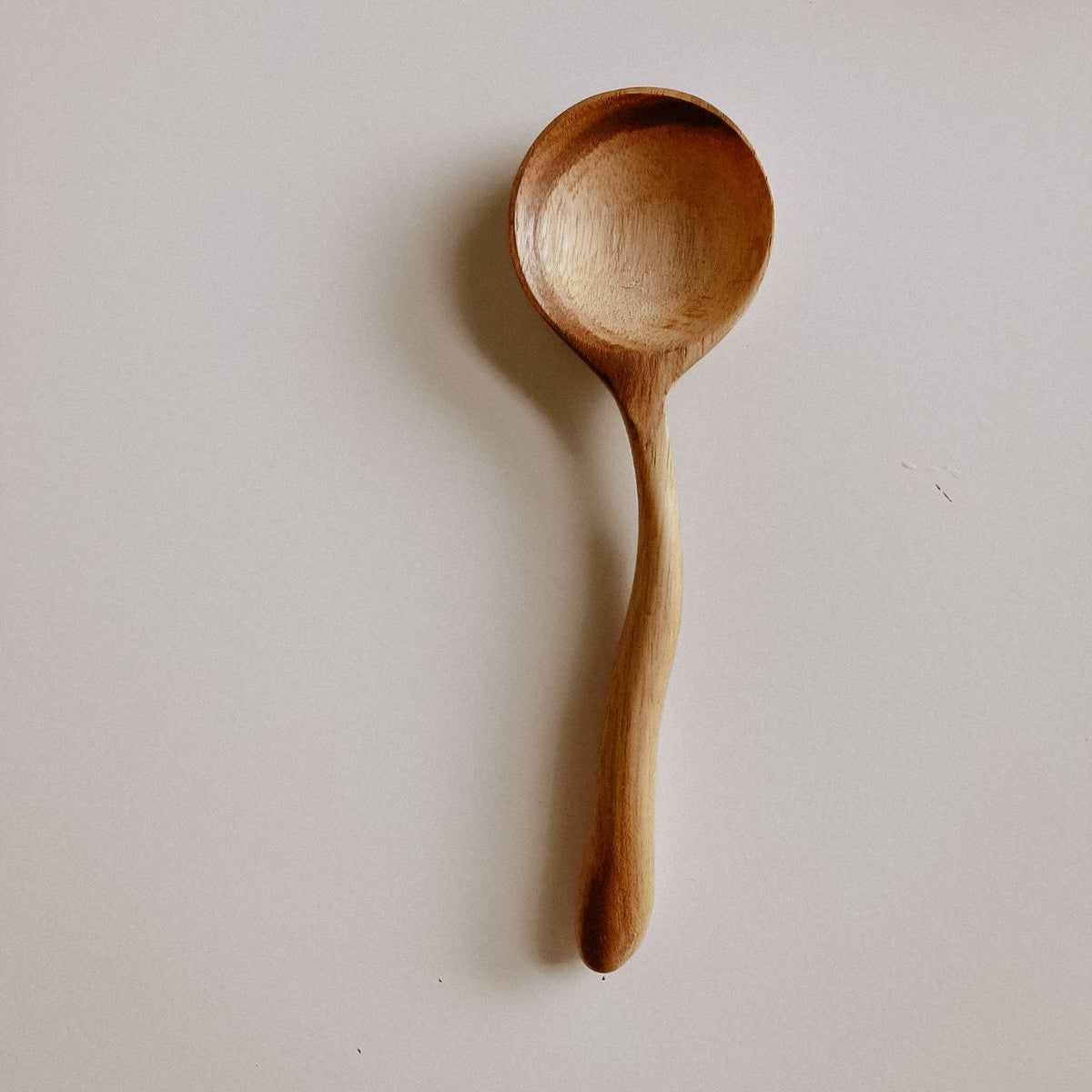 Teak Sugar Spoon