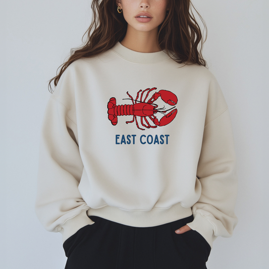 East Coast Lobster Crewneck Sweatshirt