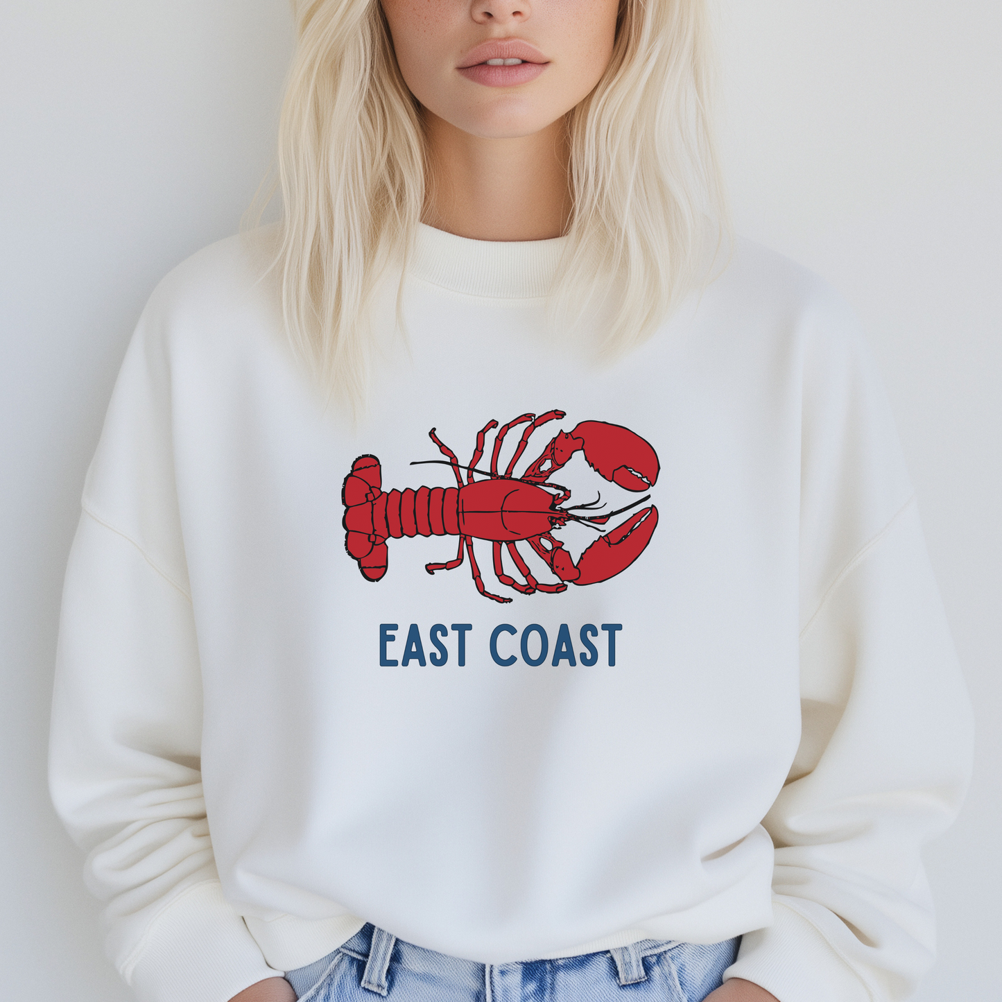 East Coast Lobster Crewneck Sweatshirt