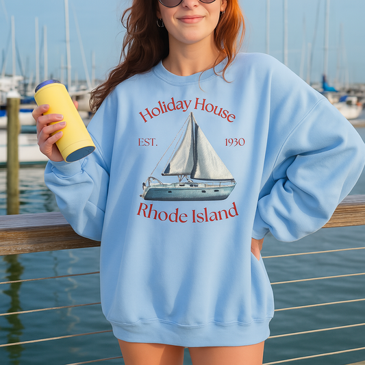 Holiday House Crewneck Sweatshirt