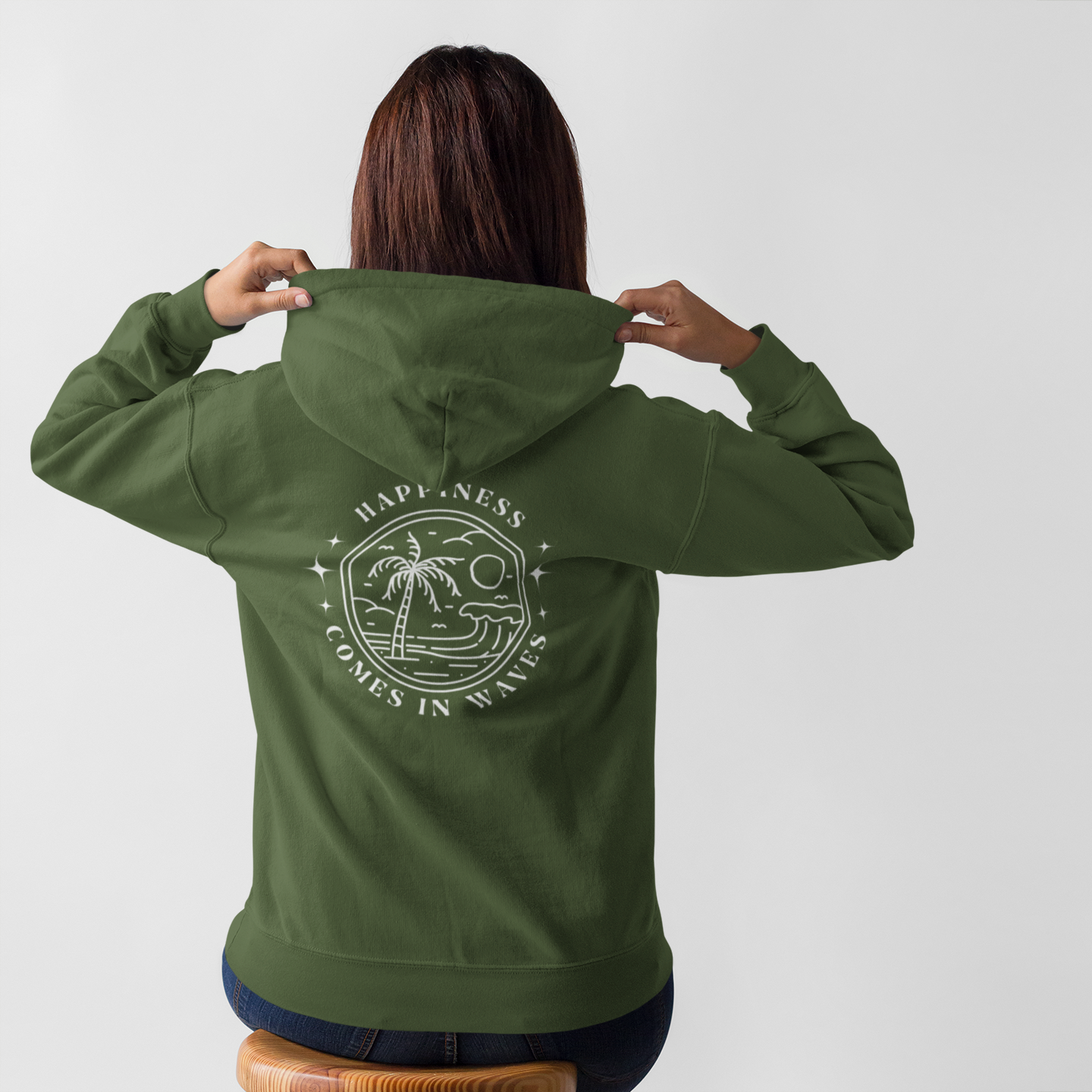 Comes In Waves Hooded Sweatshirt